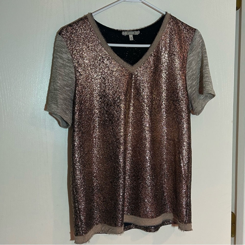 Gimmicks by BKE metallic tee small‎